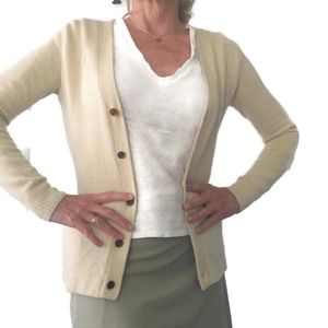 Ralph Lauren Sport Cream Cardigan